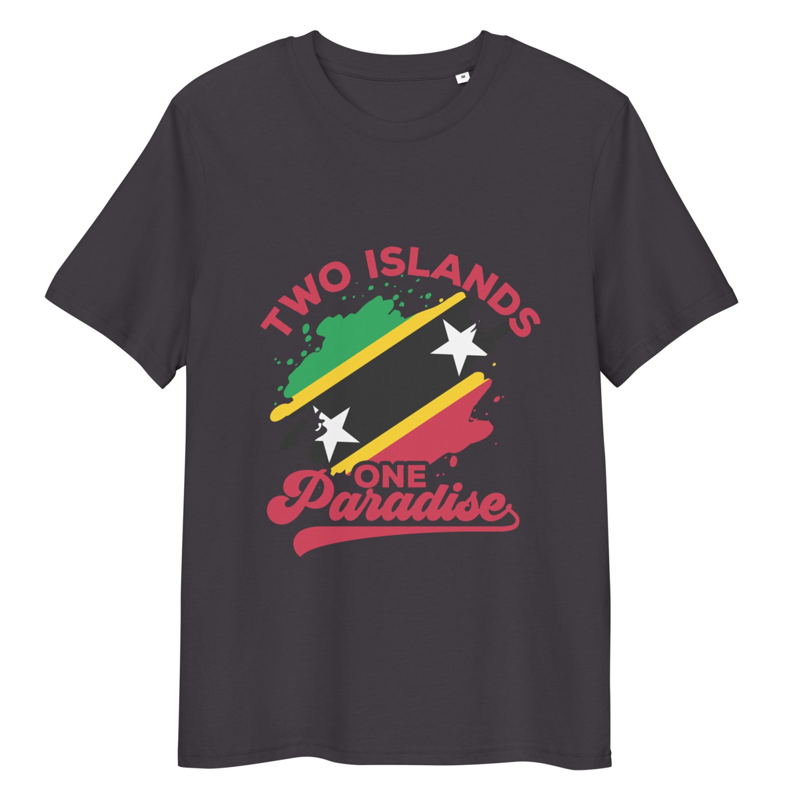 Two Islands One Paradise St. Kitts & Nevis T-Shirt - Image 4