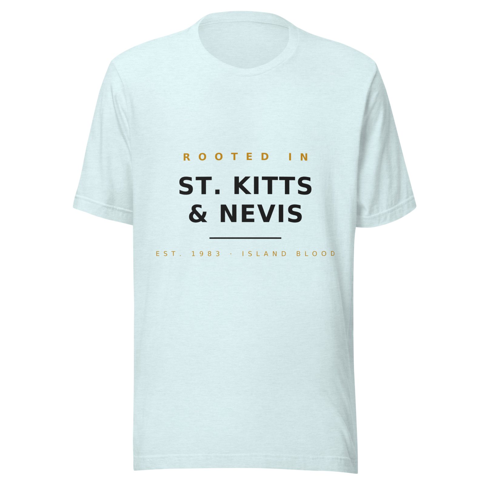 Rooted in St. Kitts & Nevis Unisex T-Shirt - Image 4