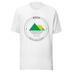 Nevis Wear Your Pride t-shirt in white